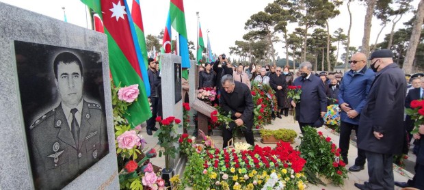 Nərimanov rayonunda şəhid Azad Hümbətovun anım tədbiri keçirilib - FOTOLAR